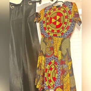 African Print Dress